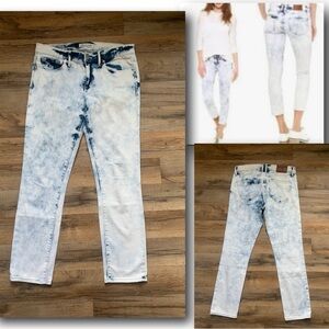 Madewell Jeans Acid Wash Crops 27 EUC